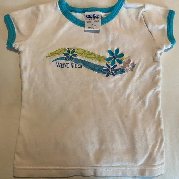 Vintage Girls Oshkosh T-shirts size 4 - Picture 2 of 9